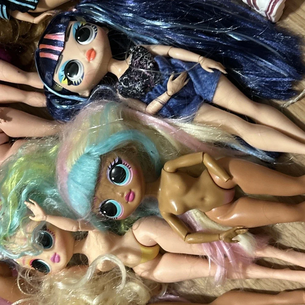 LOL Surprise Doll Lot w/ Accessories, Car & Lap Board – 10 Dolls